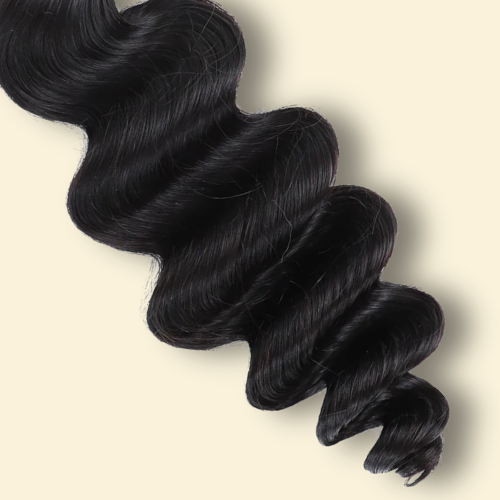 Feather Crochet Human Hair - Loose Wave - Solid Color