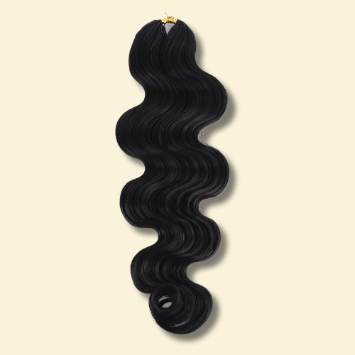Feather Crochet Human Hair - Body Wave - Solid Color