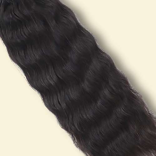 Feather Crochet Human Hair - Wet N Wavy - Solid Color